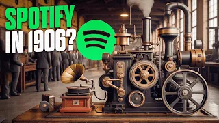 The 200 Ton Machine That Invented Streaming Music in 1906! 😱
