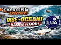 BeamNG LUA Tutorial Make the Ocean Rise Flood the Map INSANE Results