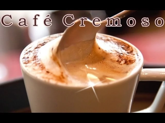RECEITA DE CAFÉ CREMOSO COMPLETO