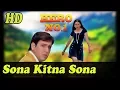 Download Lagu Sona Kitna Sona Hai Full HD with Jhankar  Hero No 1 1997 Udit Narayan Poornima