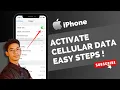 Activate Cellular Data on iPhone
