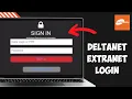 Deltanet Extranet Login How to Sign In to Deltanet Extranet Account