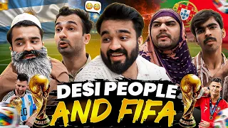 Desi People and FIFA | Football | DablewTee | Comedy Skit