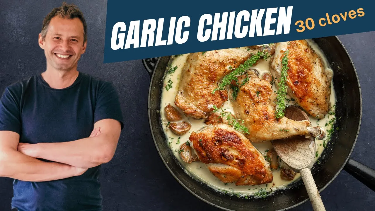 My signature 30 cloves garlic chicken   one pot wonders Ep. 5