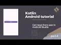 Android Studio Tutorial Edit text and Text View