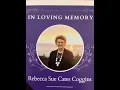 Becky Coggins Funeral Service October 26 2023