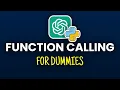 Function Calling How to get structured data from Chat-GPT