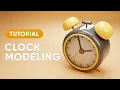 Alarm Clock Modeling Blender Tutorial Pixorbs