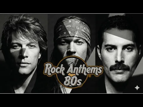 Ultimate 80s Rock Anthems 🔥 Bon Jovi • Queen • Guns N Roses | Stadium Rock Classics