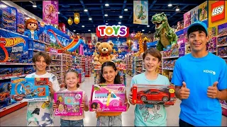 ¡JASON Y SUS AMIGOS ATIENDEN UNA TIENDA DE JUGUETES! AVENTURAS, SLIME Y MAGIA 🛒✨