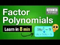 FACTOR POLYNOMIALS Funny Animated Story - Learn in 8 min