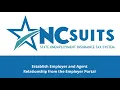NCSUITS Employer - Establish Employer Agent relationship via Employer Portal
