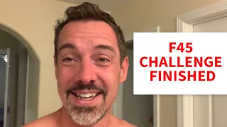 I Just Finished The F45 Challenge Here Are My Results Some Helpful Tips For Those That Try It