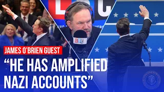 Elon Musk salute was 'no accident', says expert in the alt-right | LBC