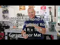 Diamond-Plate Rubber Garage Floor Mat Review