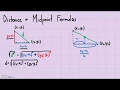 Analytic Geometry - Distance and Midpoint Formulas