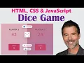 JavaScript Project Dice Game JavaScript Projects