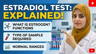 Estradiol test to check estrogen hormone in blood#education#estrogen#knowledge#perimenopause#hospita