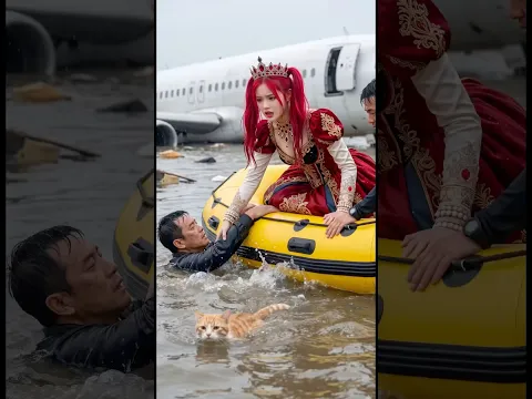 Mira Giúp Đỡ Người Gặp Nạn Sự Cố Máy Bay | RXTU | #ai #funny #kpopdemonhunters