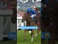This horse was just hungry 😂 #horseracing #racingtv #horses