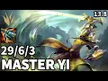 Master Yi Jungle vs Sejuani - EUW Master Patch 13 8