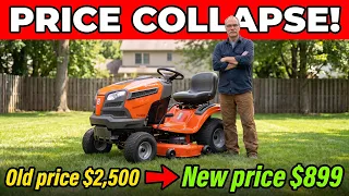 8 Riding Mowers Quietly Marked Down Under 2 000 in 2026 Shocks Everyone