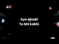 Aye Ajnabi TU Bhi Kabhi Awaz De Kahen Se | With Lyrics | Shahrukh Khan | Manisha Koirala | Dil Se |