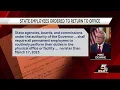 Ohio governor orders state employees to return to office full time
