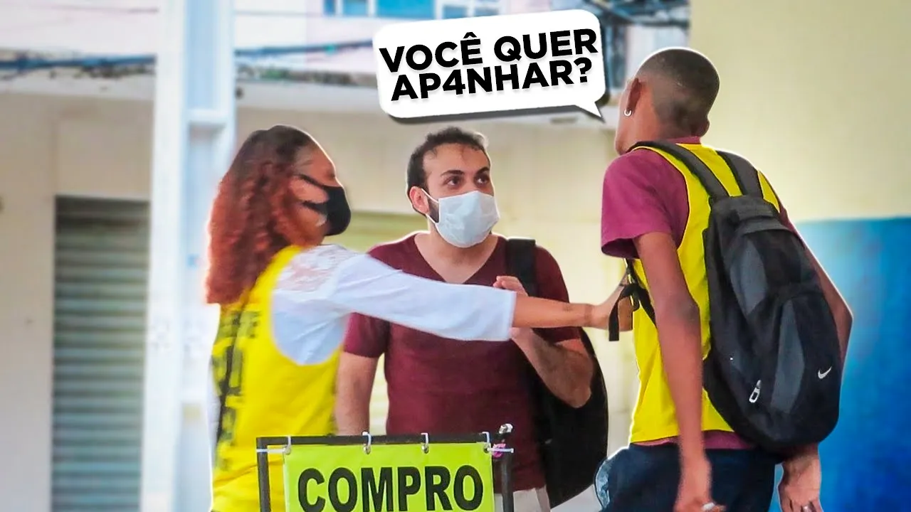 IRRITANDO ESTRANHOS NA RUA : MANDE A SUA #213
