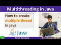 How to create multiple threads in java