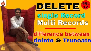 Delete Command in Oracle - SQL with Example