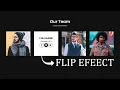 Our Team Section With Hover Flip Effect Using HTML CSS Animated Web Design Rizowan Ahmed Safi