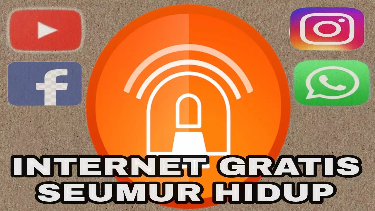 CARA INTERNETAN GRATIS TANPA KUOTA - TANPA BATAS - TANPA RIBET !!!. 