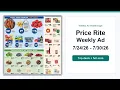 Price Rite Weekly Ad 26 - 26 Top Deals