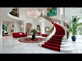 Lagu Binnen in een herenhuis van 150 miljoen dollar in Beverly Hills: het Valentino Red Masterpiece, e...