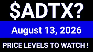 ADTX Stock Aditxt Inc ADTX Stock Analysis August 13 2026