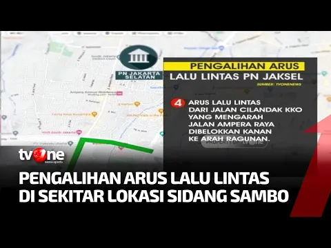 Arus Lalu Lintas akan Dialihkan Jelang Persidangan Ferdy Sambo di PN Jakarta Selatan