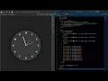 Create an Analog Clock in HTML CSS JavaScript No Talking
