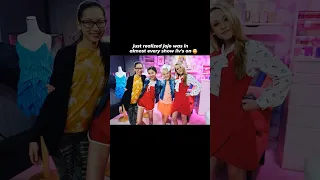 Olivia Rodrigo and JoJo Siwa acting on Disney together