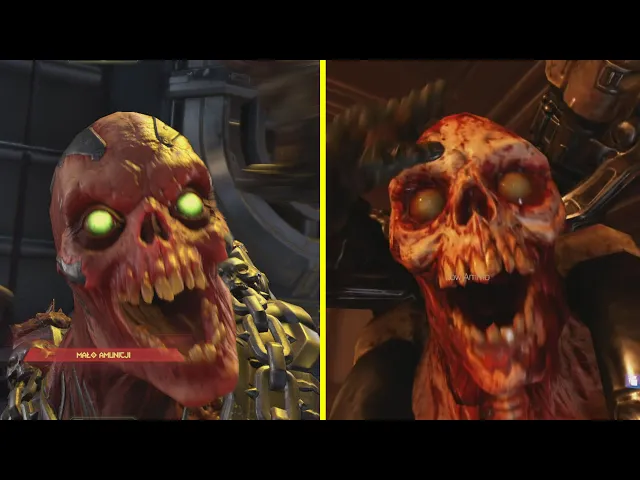 Doom Eternal vs Doom 2016 Glory Kills Comparison