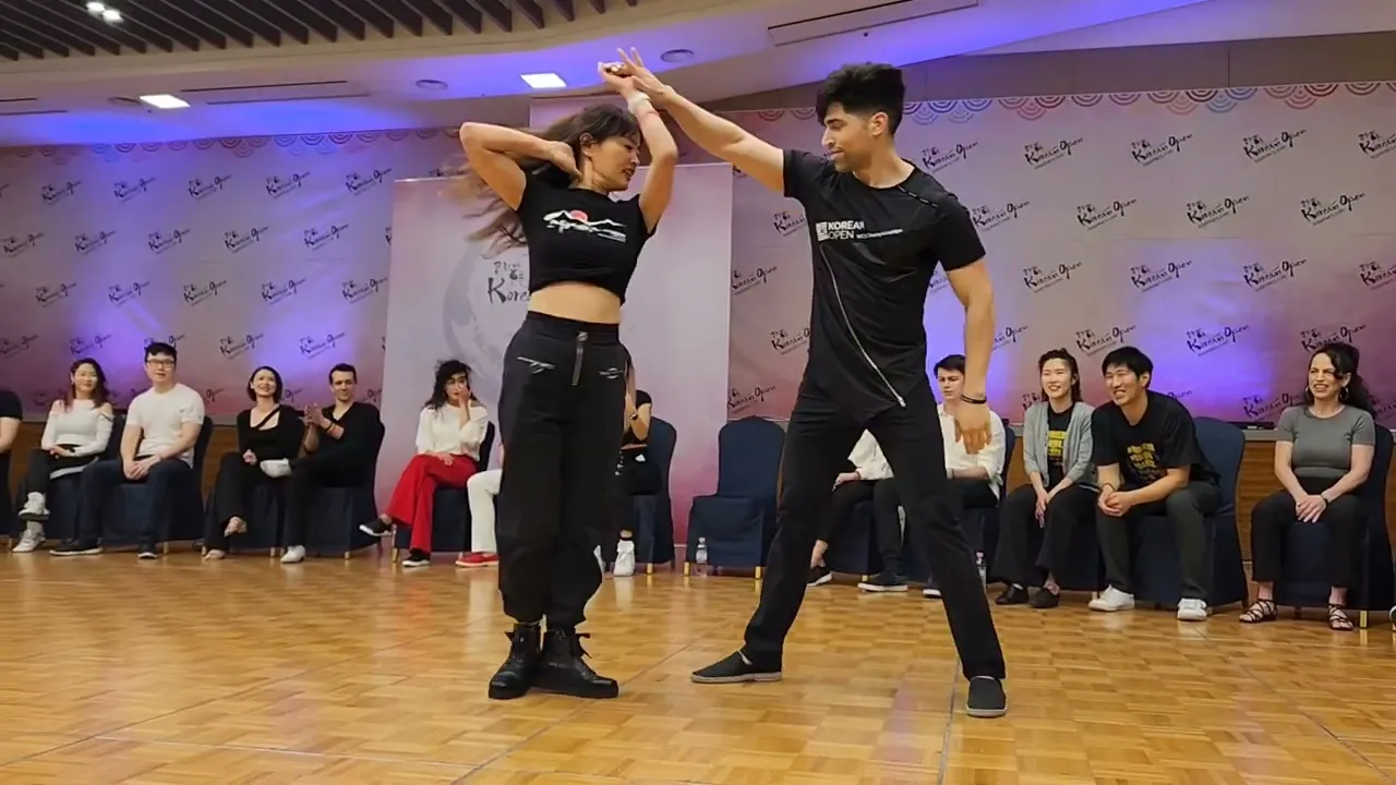 "Chunks" Paul Nunez & Hyun Sook Kim - Ad/Allstar Strictly Swing Final Korean Open 2023
