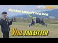 DIY VTOL Tailsitter Drone Build Flight Test Pixhawk ArduPilot Integration