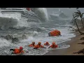Download Lagu De Portugese resorts en stranden zijn verwoest! Zeven meter hoge golven verwoesten alles.