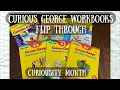 Curious George Workbook flip Month 2025