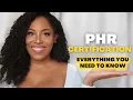 HOW I PASSED PHR EXAM MY HR CAREER WHY I TOOK IT COST STUDY AIDS RE-CERTIFICATION MORE