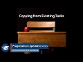 Copying from Existing Tasks in ProgressBook SpecialServices
