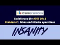 Codeforces Round Div 2 Problem C Divan and bitwise operations Code Along