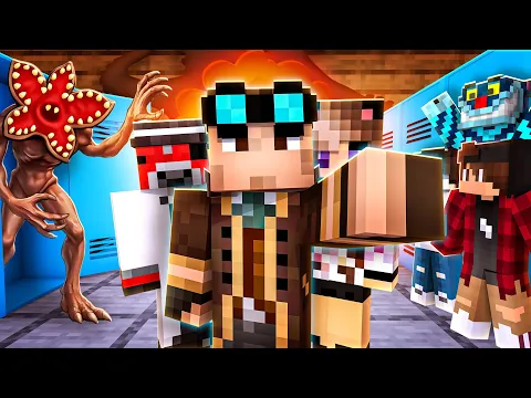 Video Thumbnail: IL DEMOGORGONE CI ATTACCA! SCUOLA DI MINECRAFT 2025!