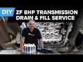 ZF 8-Speed Transmission Oil Change BMW Audi VW Dodge Land Rover Toyota More