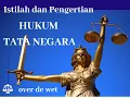 Download Lagu ISTILAH DAN PENGERTIAN HUKUM TATA NEGARA